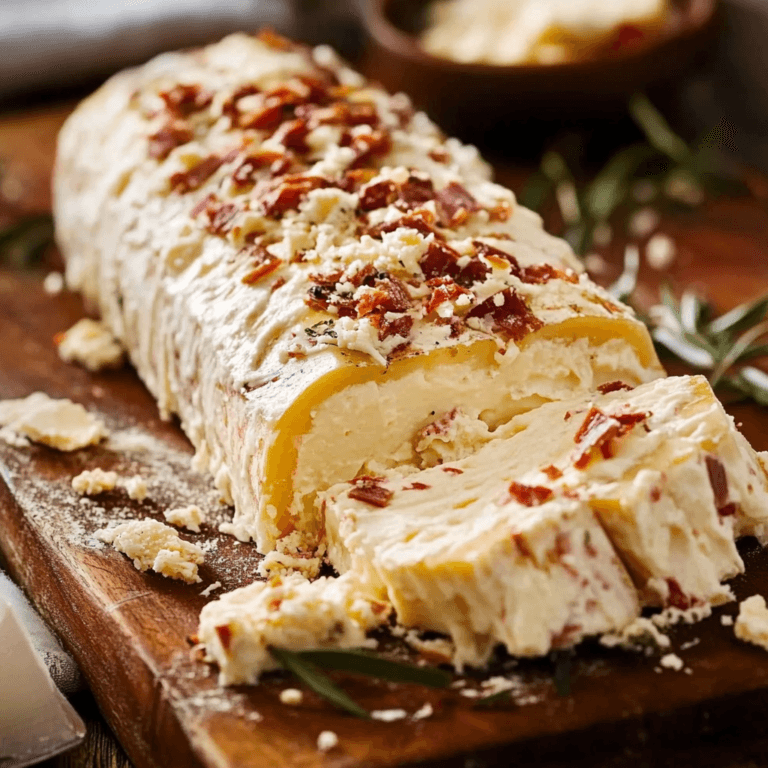 Italian Cheese Log