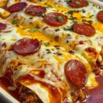 Pizza Enchiladas recipe