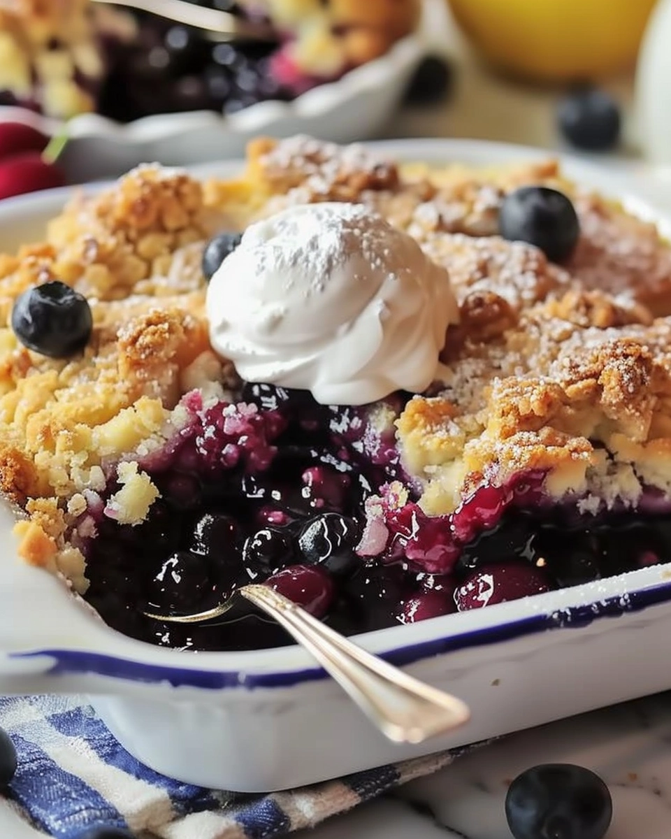 Blueberry Cobbler Recipe - Recipe Image
