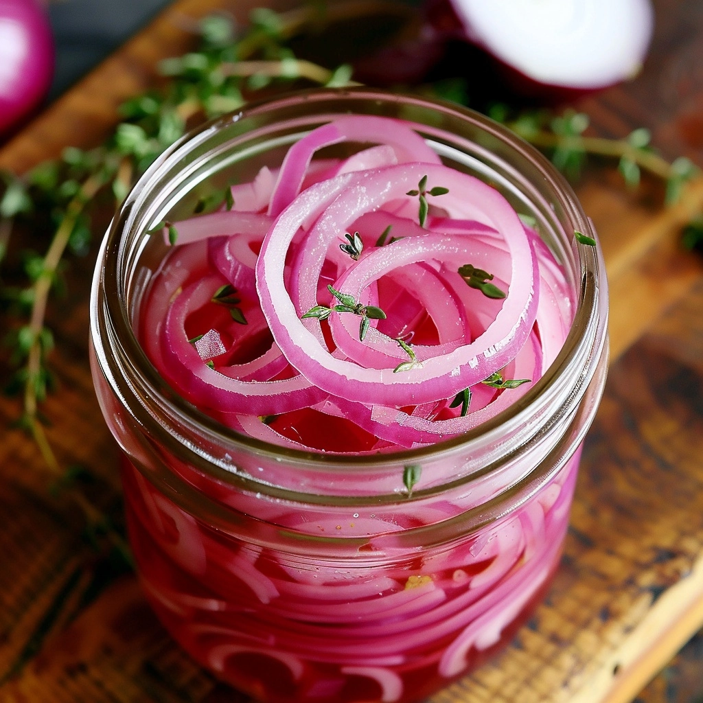 Pickled Red Onions Recipe - Recipe Image