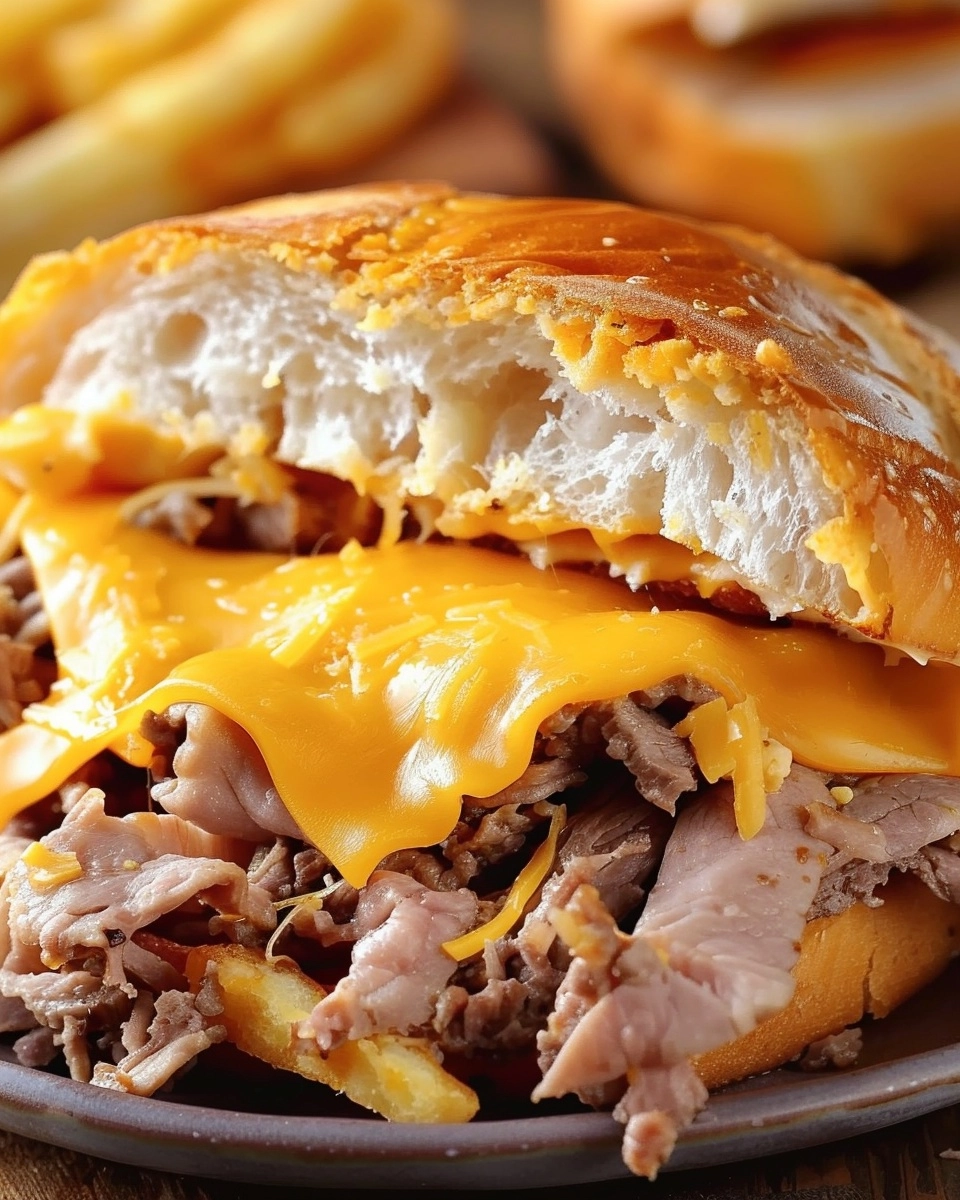 Arby’s-Style Beef & Cheddar Sandwich Recipe - Recipe Image