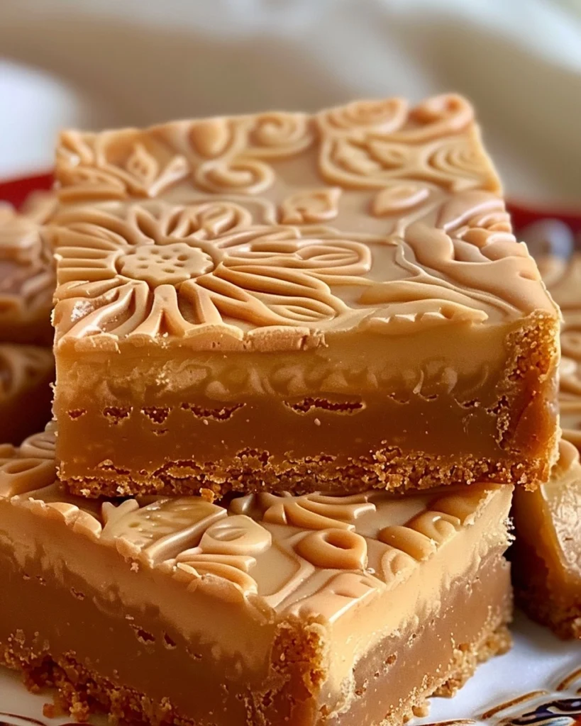 No Bake Lotus Biscoff Millionaires Recipe