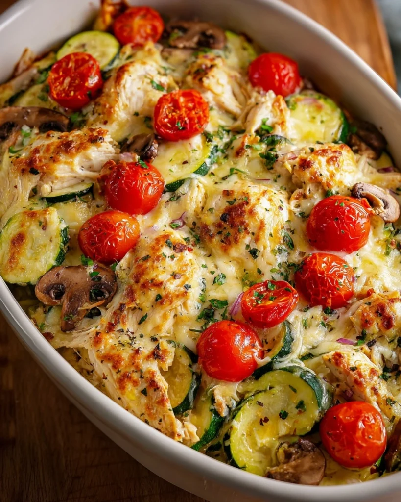 Chicken Zucchini Bake Recipe