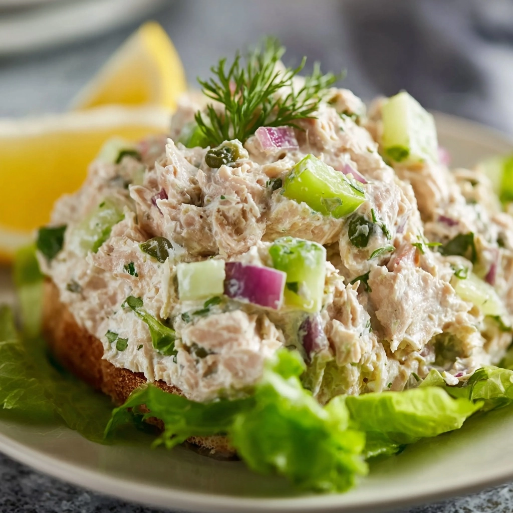 Zesty Tuna Salad Delight Recipe - Recipe Image