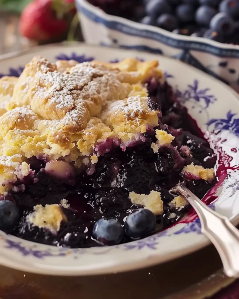Blueberry Cobbler Recipe