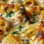 Garlic Parmesan Chicken Rigatoni Recipe