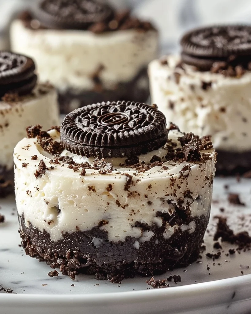 Mini Oreo Cheesecakes Recipe