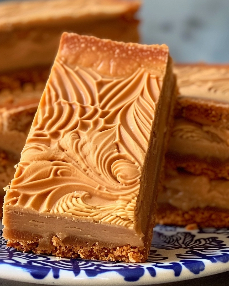 No Bake Lotus Biscoff Millionaires Recipe - Recipe Image