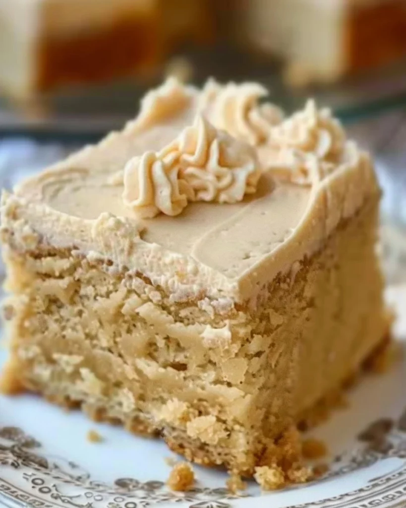 Peanut Butter Sheet Cake with Peanut Butter Frosting Recipe