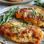 Buttery Parmesan Crusted Chicken Recipe