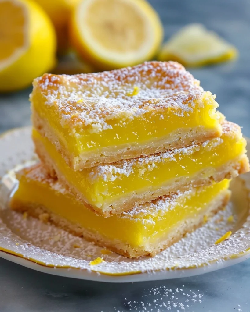 Two-Ingredient Lemon Bars Recipe