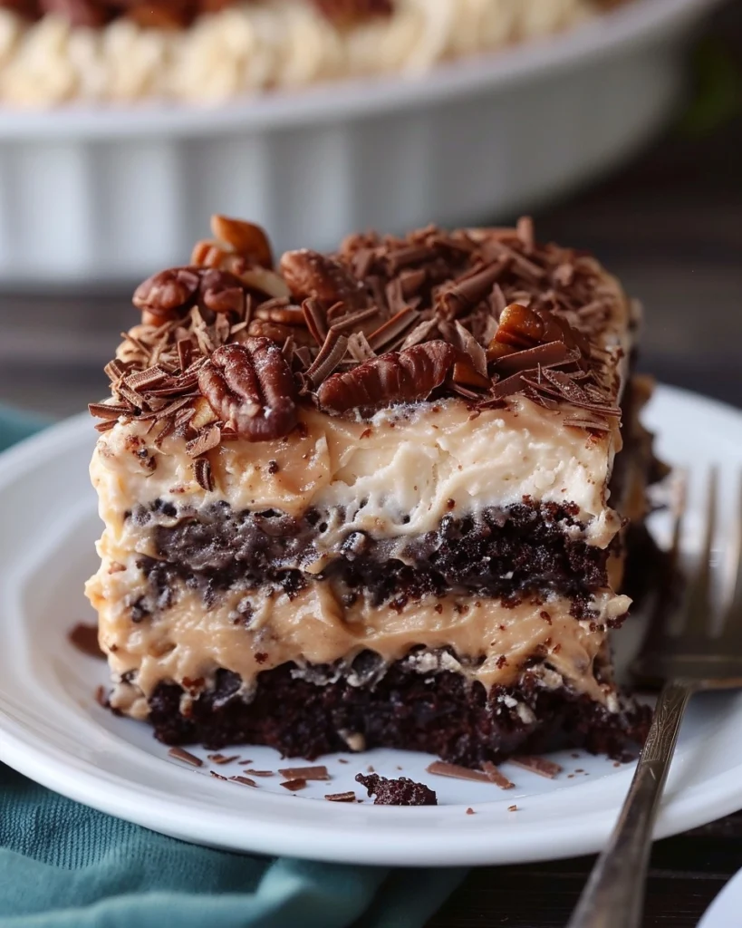 German Chocolate Poke Cake Recipe