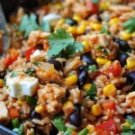 One‑Pot Chicken Burrito Bowl Recipe