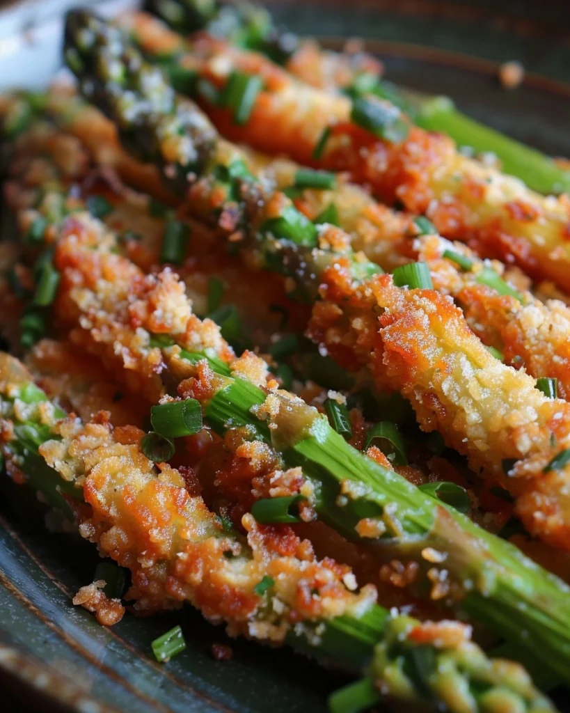 Crispy Parmesan Asparagus Sticks Recipe