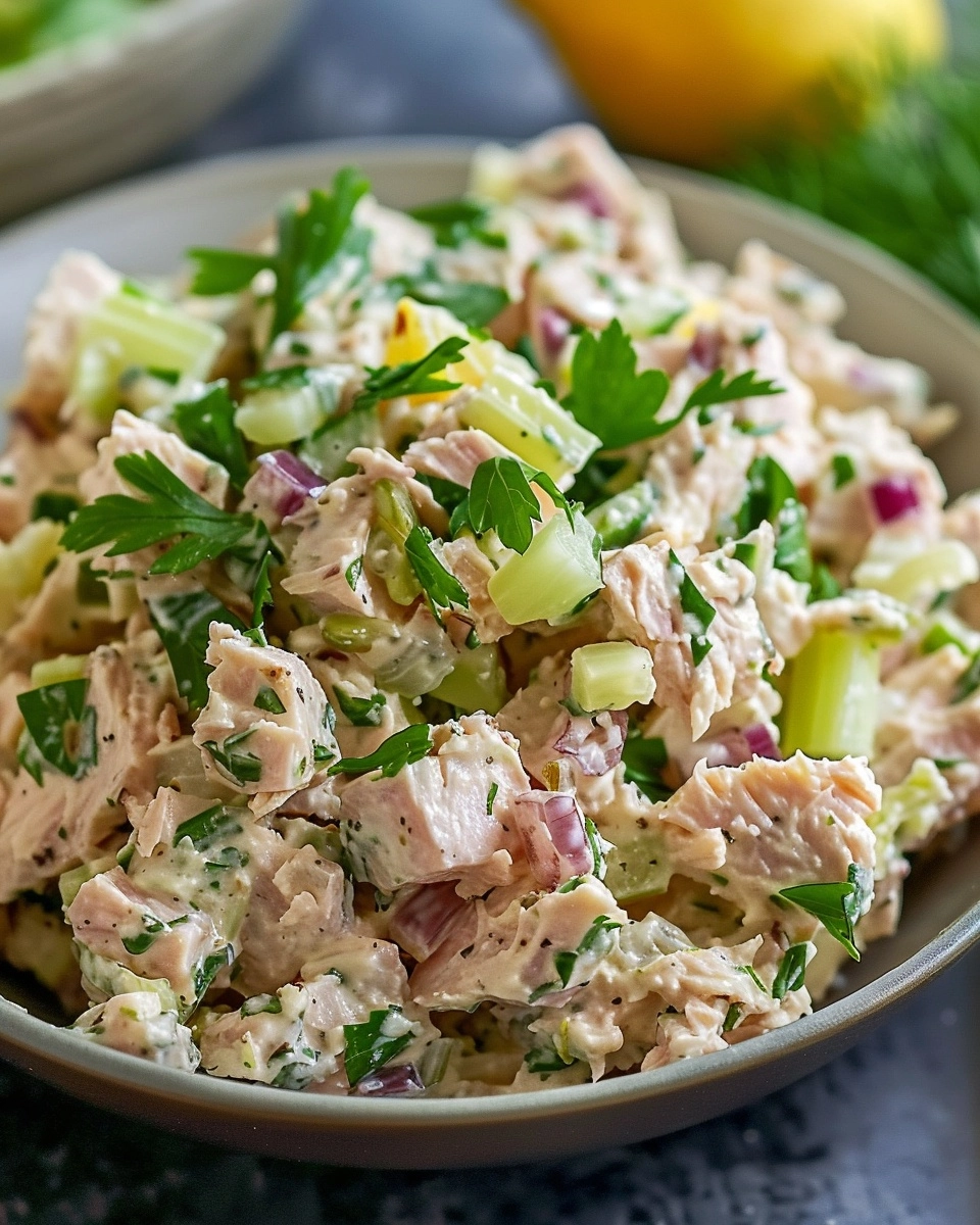 Zesty Tuna Salad Delight Recipe - Recipe Image