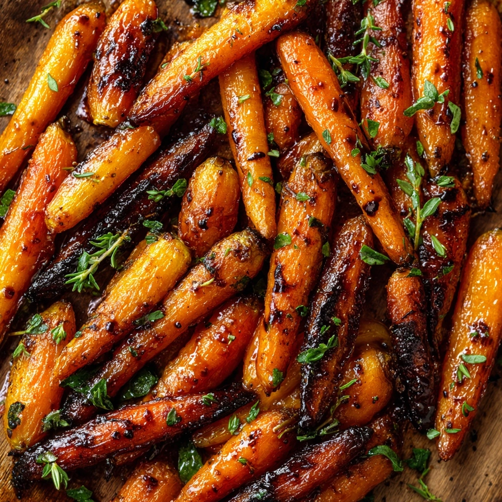 Balsamic Glazed Roasted Carrots Recipe - Recipe Image