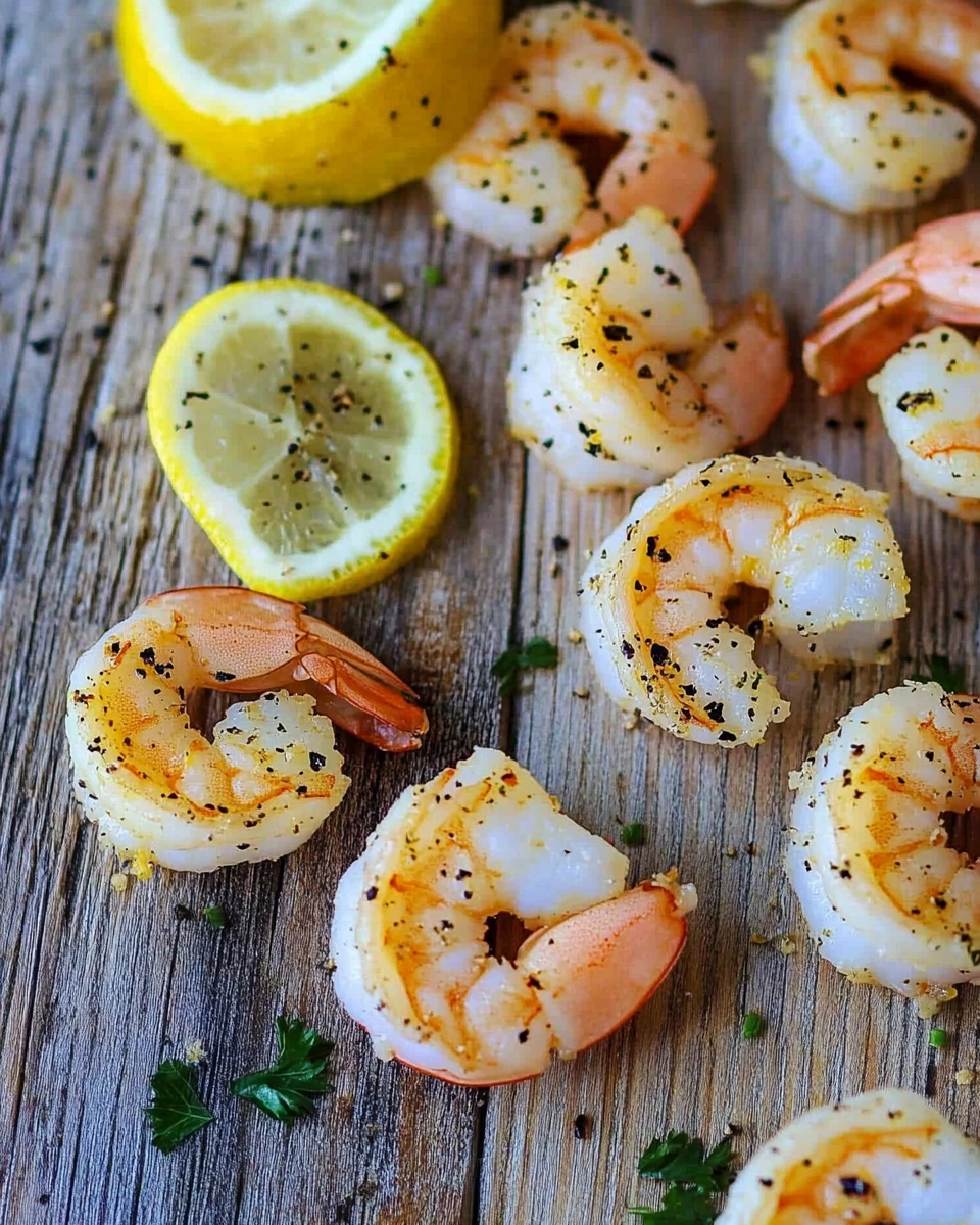 Air Fryer Lemon Pepper Shrimp Recipe