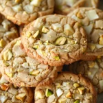 Pistachio White Chocolate Delight Cookies Recipe
