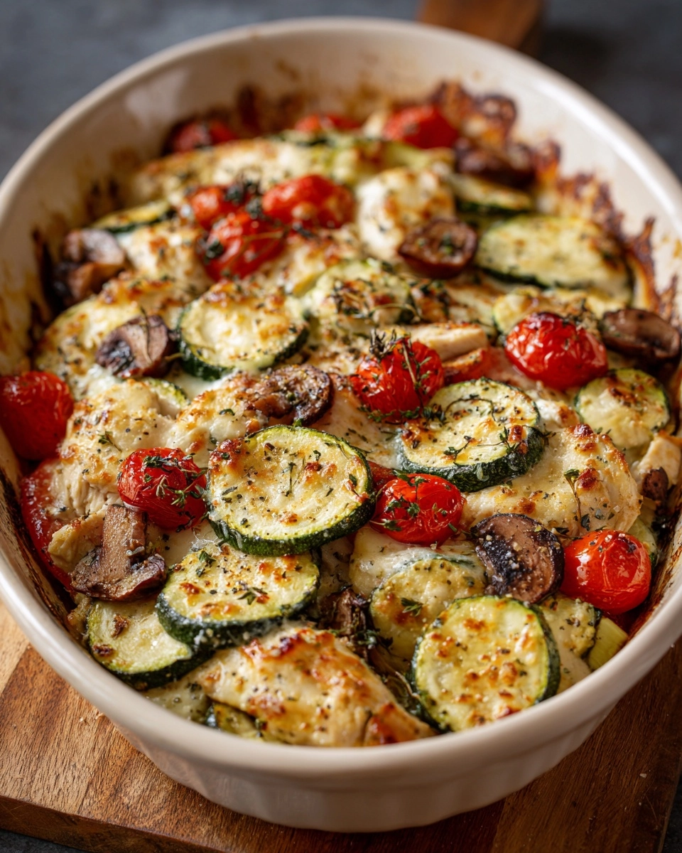 Chicken Zucchini Bake Recipe - Recipe Image