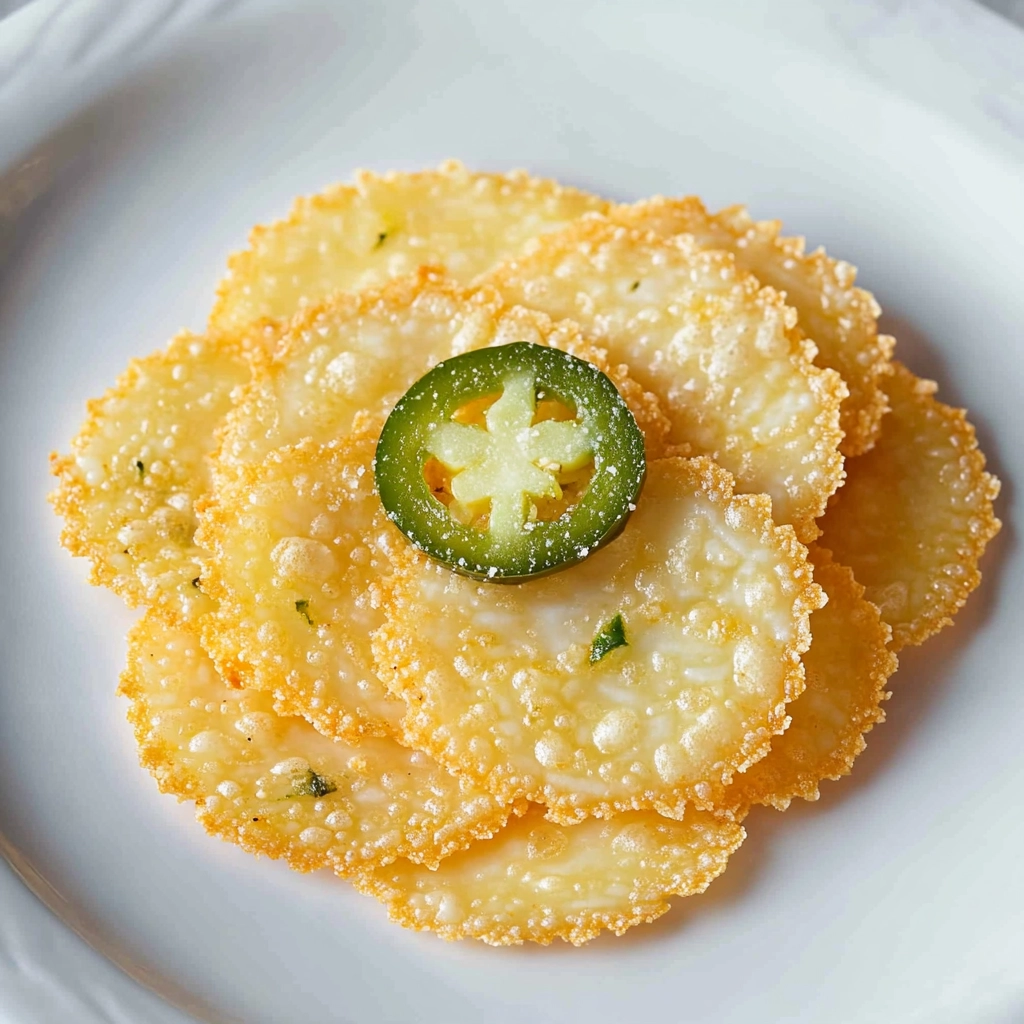 Jalapeno Parmesan Crisps Recipe