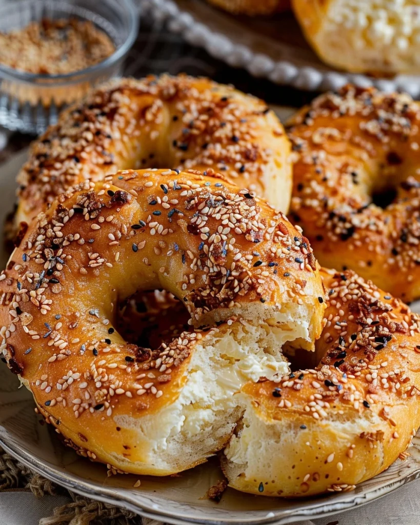 Cottage Cheese Protein Bagel Recipe