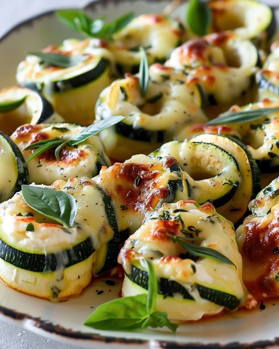 Zucchini Ricotta Roll-Ups Recipe - Recipe Image