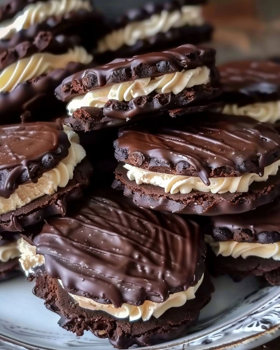 Romany Creams Inspired Chocolate Coconut Bites Recipe - Recipe Image