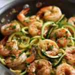 Lemon Garlic Shrimp & Zucchini Noodles Recipe