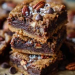 Chocolate Pecan Bliss Bars Recipe