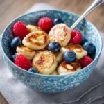Mini Pancake Cereal Recipe