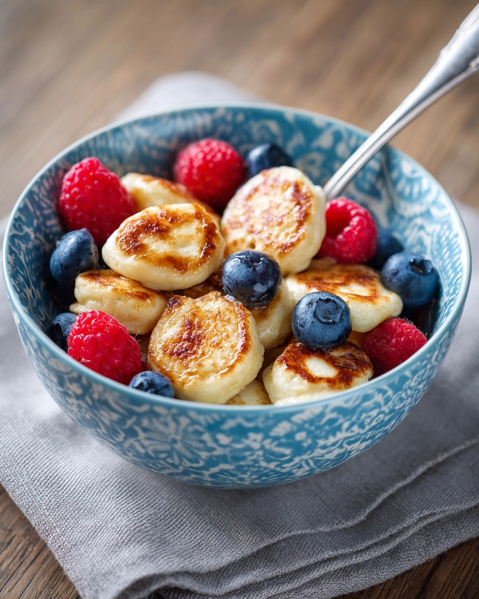 Mini Pancake Cereal Recipe