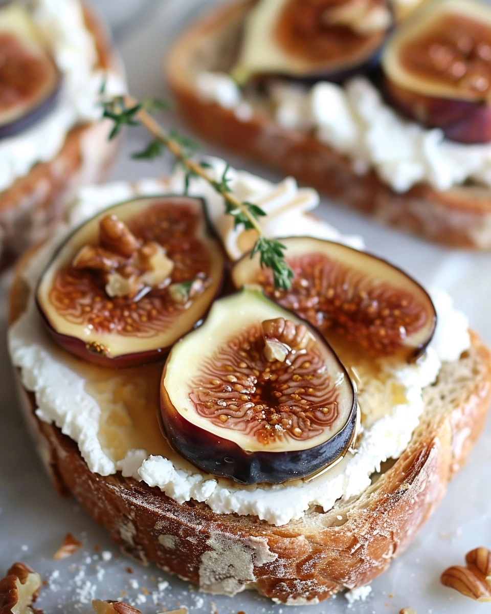 Cottage Cheese Fig Toast Recipe