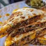 Blackstone Cheeseburger Quesadilla Recipe