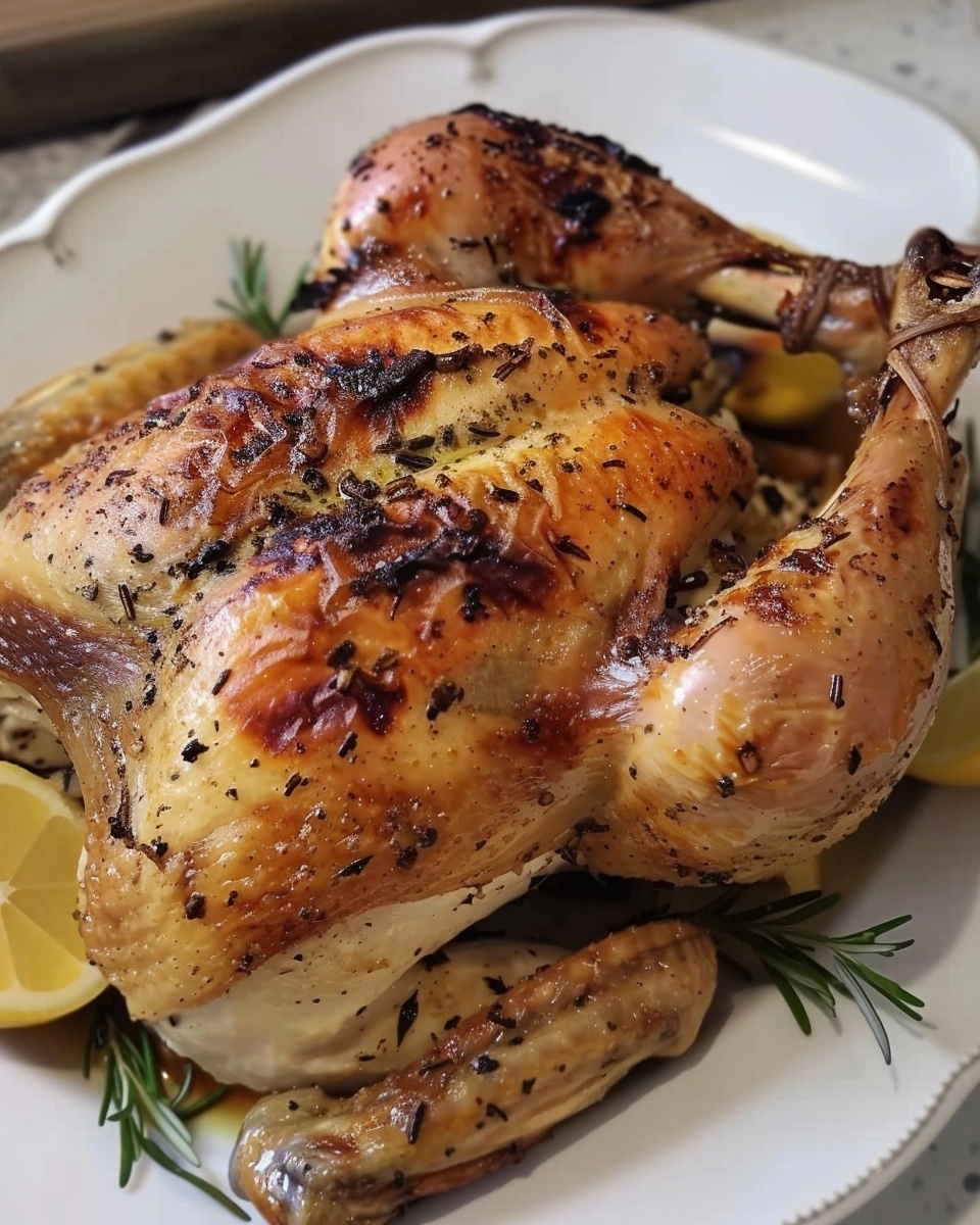 Crispy Mediterranean Roasted Chicken Recipe - Recipe Image