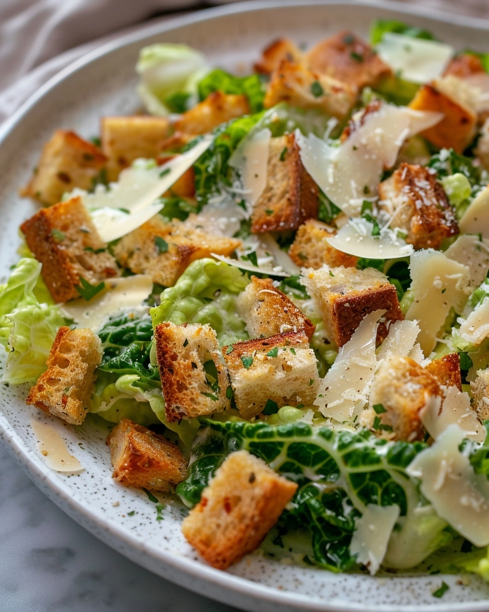 Easy Homemade Caesar Salad Recipe