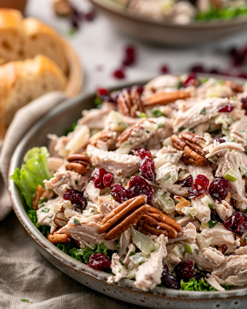 Cranberry Pecan Chicken Salad Recipe - Recipe Image
