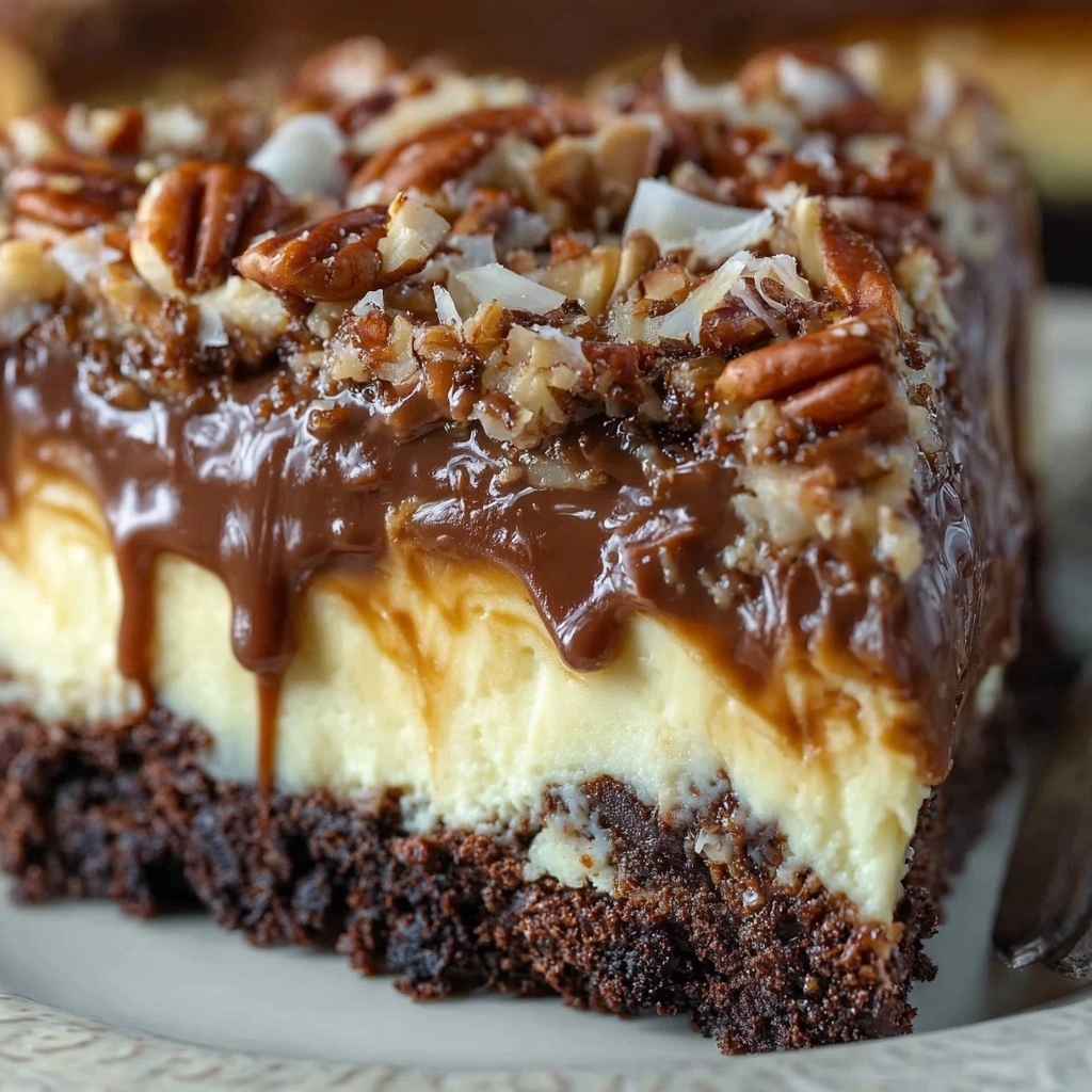 German Chocolate Cheesecake Recipe