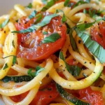 Tomato Zucchini Pasta Recipe
