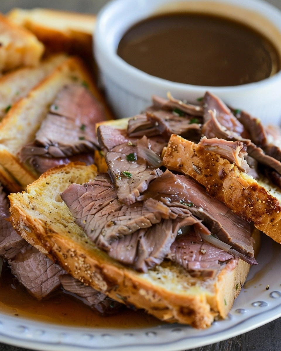 Texas Toast French Dips Recipe - Recipe Image