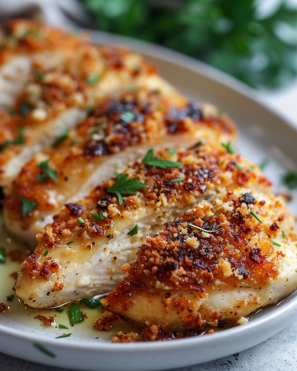 Copycat Longhorn Parmesan Crusted Chicken Recipe - Recipe Image