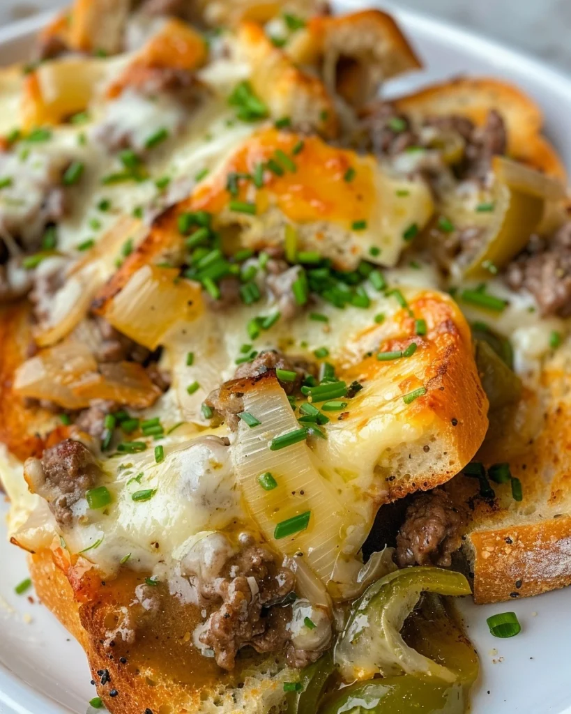 Philly Cheese Steak Grilled Cheese Casserole Recipe