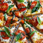 Crispy Margherita Crispbread Pizza Recipe