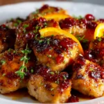 Cranberry-Orange Chicken Bites Recipe