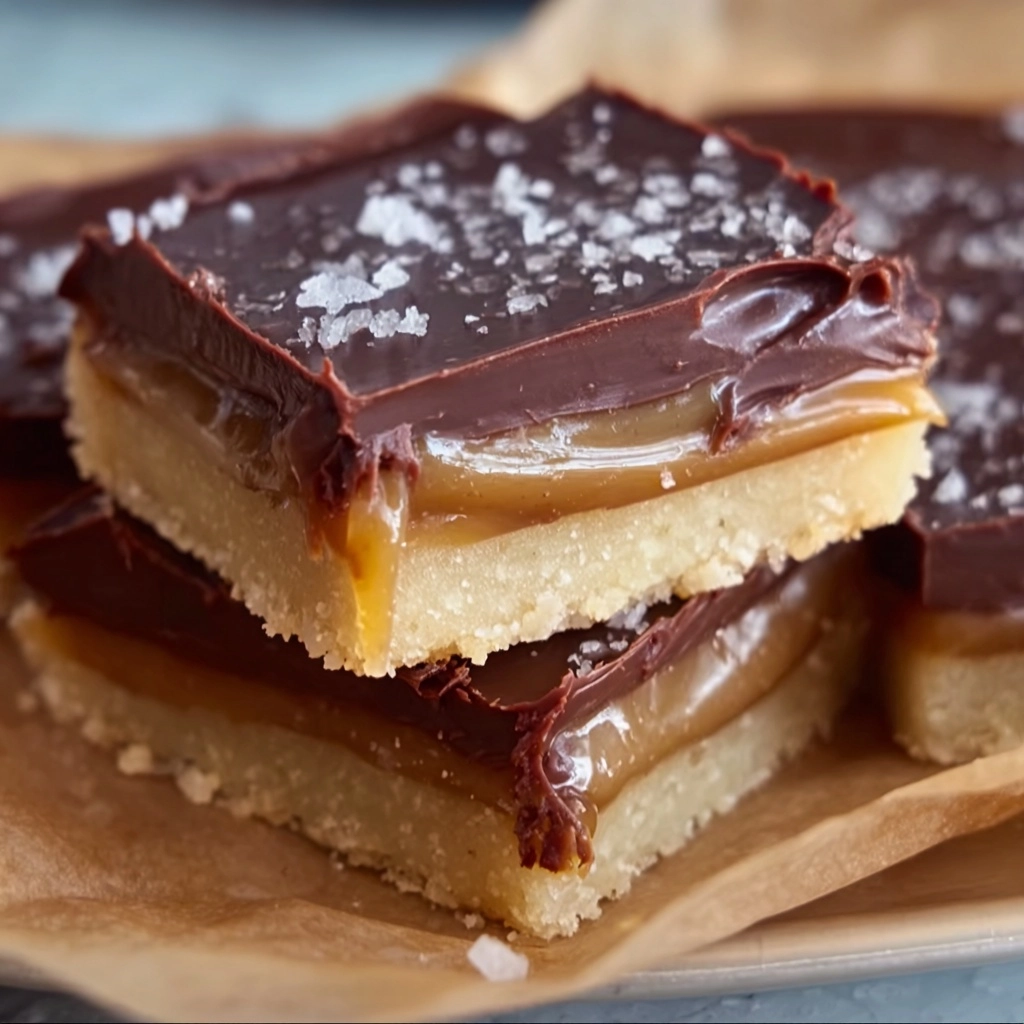 Twix Bars from Scratch Recipe - Recipe Image