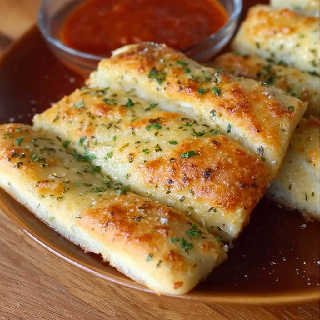 Cheesy Garlic Breadsticks Recipe - Recipe Image