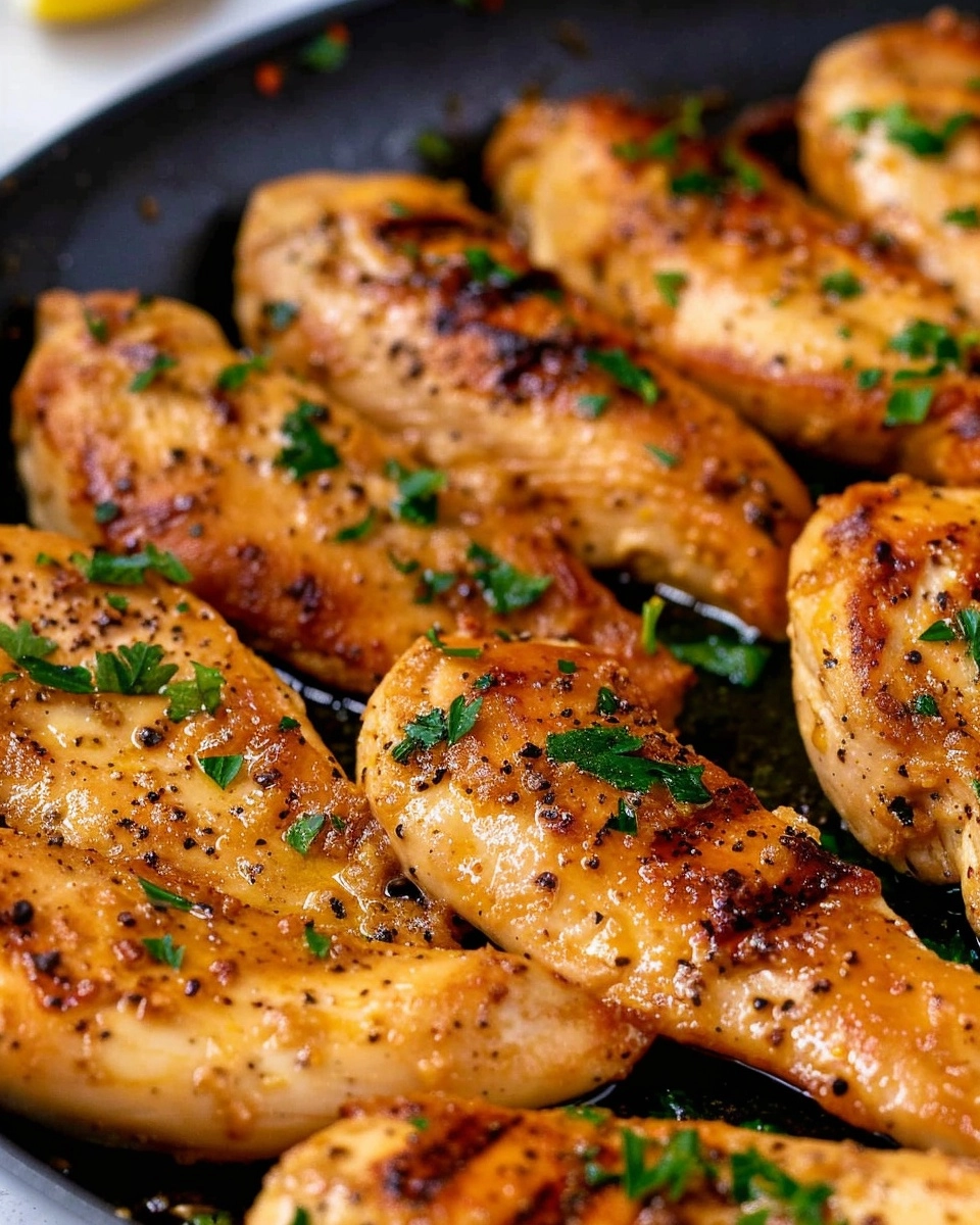 Garlic Butter Chicken Tenders Recipe - Recipe Image