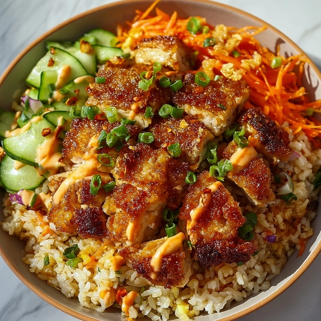 Bang Bang Chicken Rice Bowl Recipe - Recipe Image
