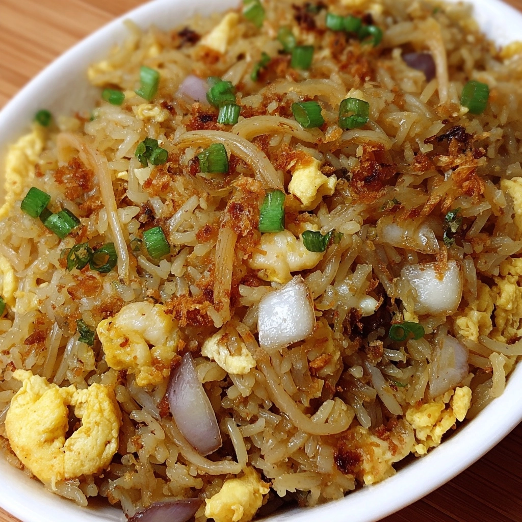 Fried Rice Pancit Canton Recipe - Recipe Image