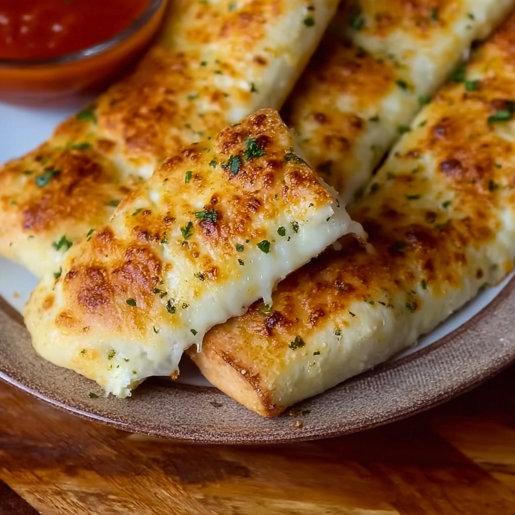 Cheesy Garlic Breadsticks Recipe - Recipe Image
