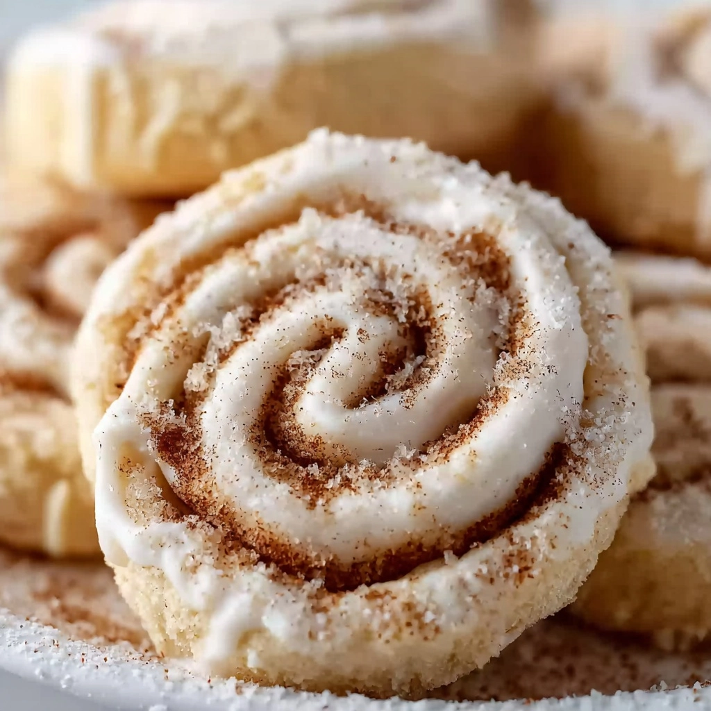 Cinnamon Roll Sugar Cookies Recipe - Recipe Image